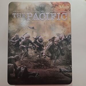 The Pacific HBO Miniseries 6-Disc DVD Set Metal Tin Case Tom Hanks Spielberg